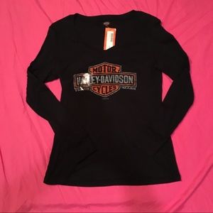 NWT Harley Davidson long sleeve T-shirt